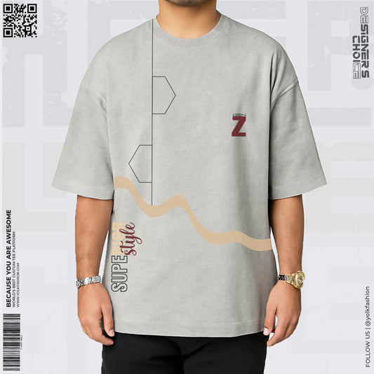 Gen Z Premium Drop Shoulder T-shirt